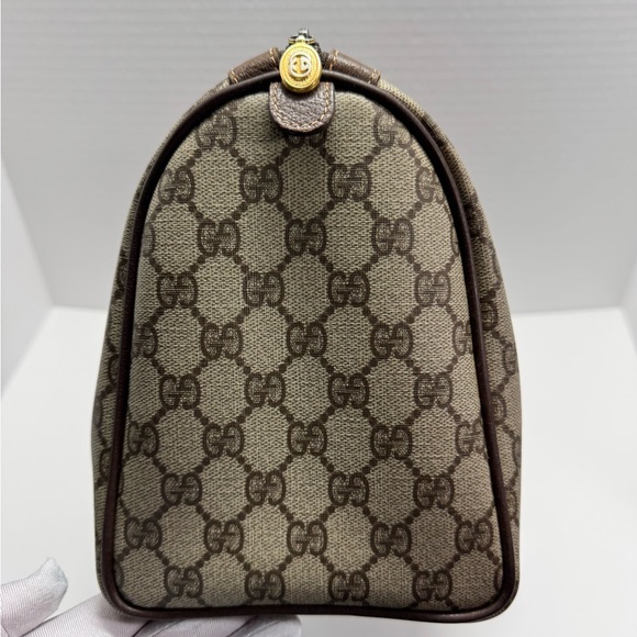 100% Authentic Vintage GUCCI Sherryline Boston Bag - Picture 4 of 15